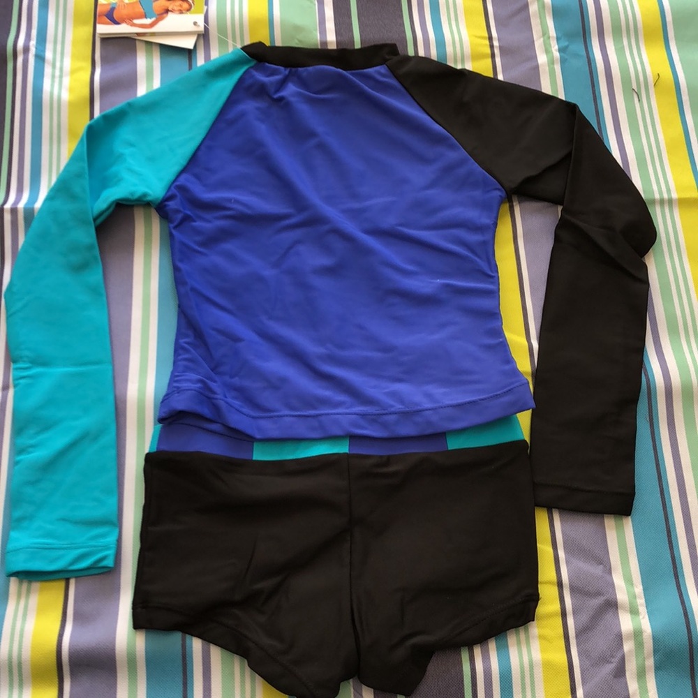 Limeapple girls Rashguard Set - Picture 2 of 3